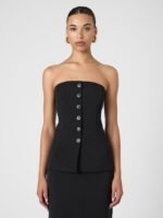 Harry Suiting Strapless Top - Image 6